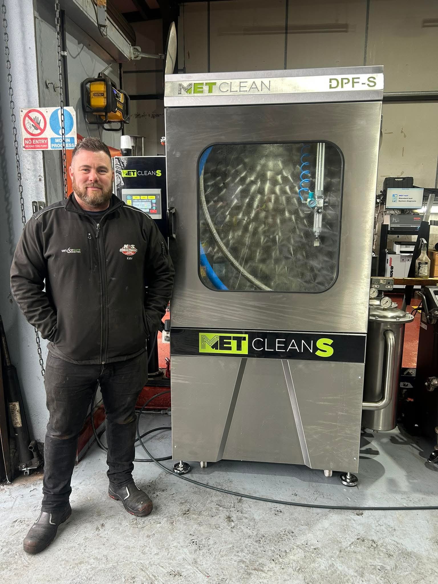 A deep DPF cleaning service thats machine based.