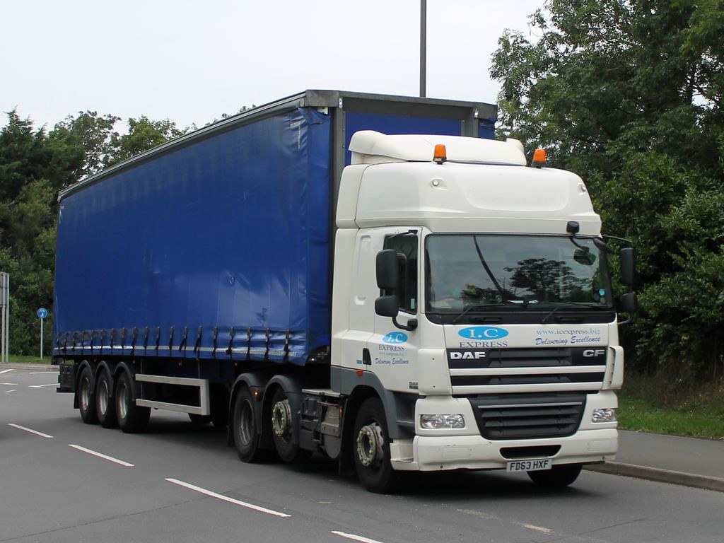 after dpf clean – back out making deliveries